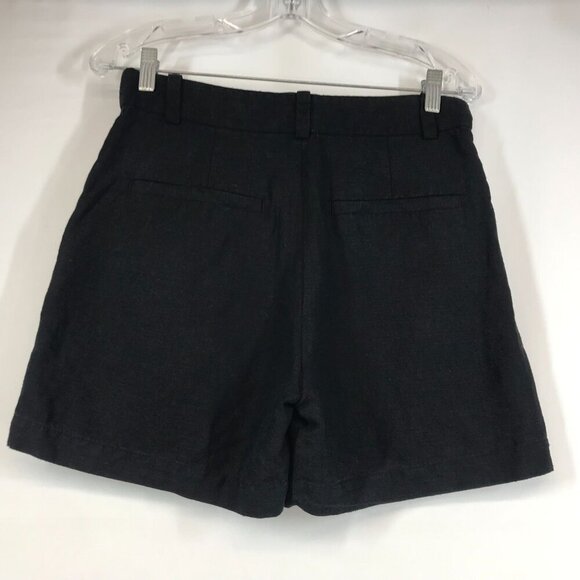 STOCKHOLM ATELIER & OTHER STORIES ~Linen blend shorts - Picture 2 of 4